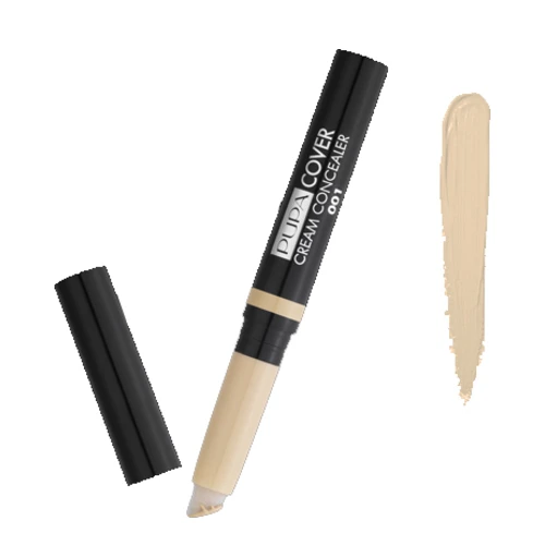 Pupa Cover Cream Concealer - 001 Light Beige 1 Pupa Cover Cream Concealer - 001 Light Beige